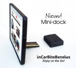 InCarBite QG3-MINI dock iPad iPhone tablet smartphone houder 
